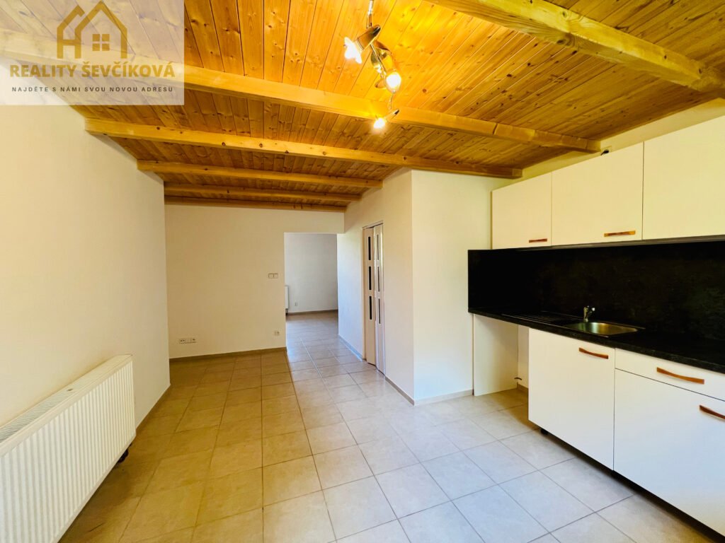 Pronájem 2+kk se zahrádkou a parkováním, 40 m2 – Libišany