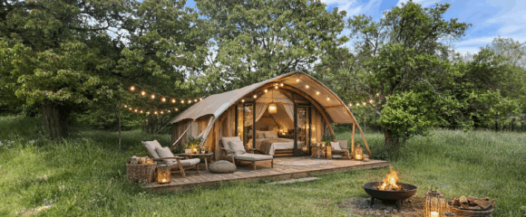 Pozemek vhodný i pro glamping či rekreaci