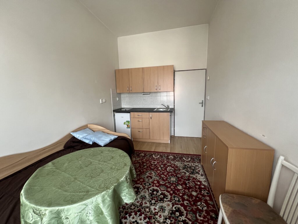 Pronájem vybaveného bytu 1+kk, 20 m² – Dukelská třída, Hradec Králové