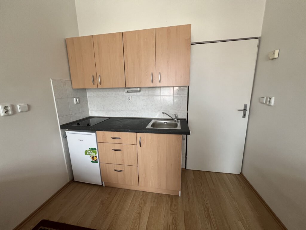 Pronájem vybaveného bytu 1+kk, 20 m² – Dukelská třída, Hradec Králové