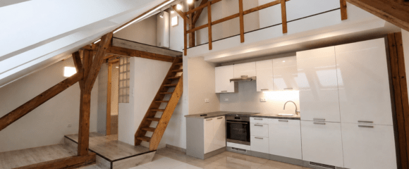 Atypický loft s klimatizací